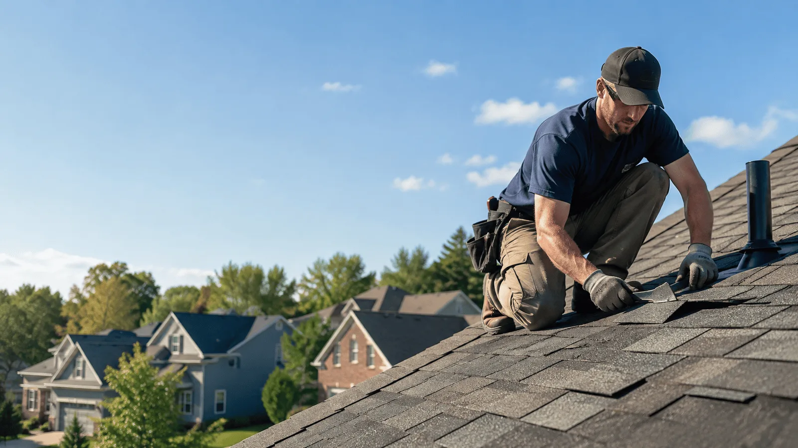 Roof Leak Repair in Harwood, MD near me